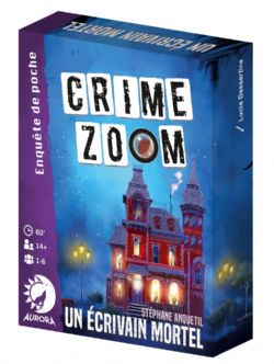 JEU CRIME ZOOM - UN ÉCRIVAIN MORTEL (FR)